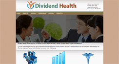 Desktop Screenshot of dividendhealth.com